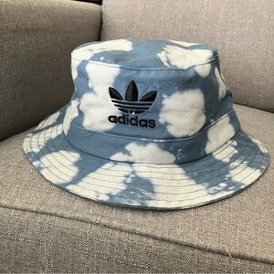 Adidas Bucket Hat Tie-Dye Blue One Size Fits All EUC